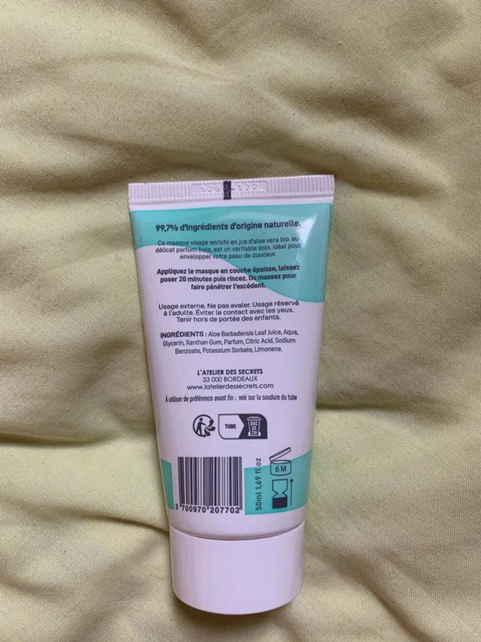 Masque gel à l’aloe vera - photo numéro 3