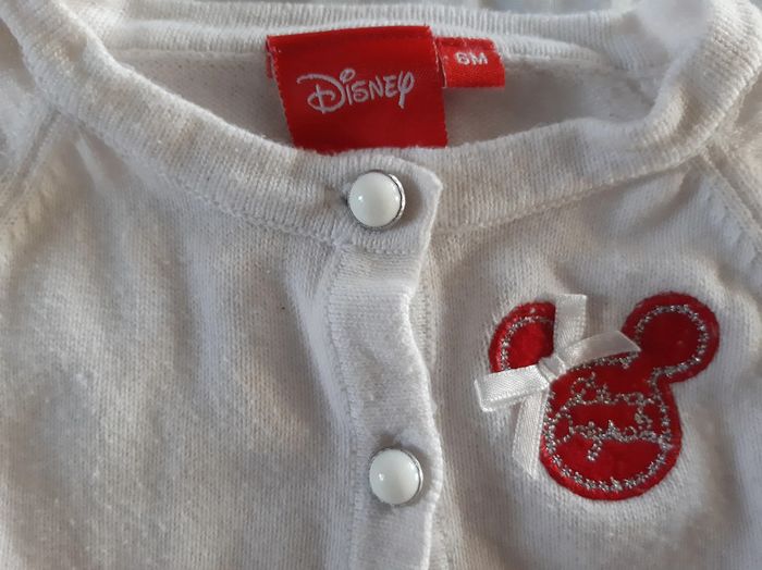 Ensemble Boléro blanc et robe rouge Disney - Minnie - photo numéro 5