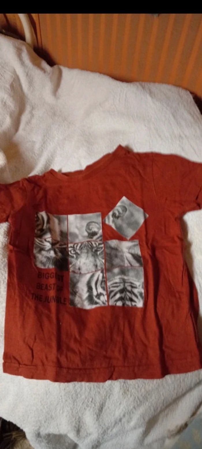 Lot de 5 articles Sweat, t shirt et chemise garçon - photo numéro 6