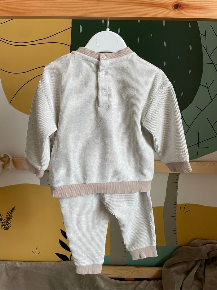 Ensemble blanc motif koala - photo numéro 2