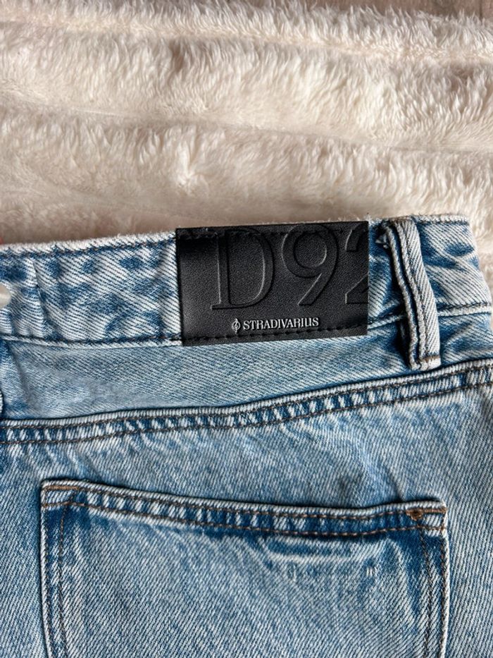 Jean troué bleu Stradivarius 38 - photo numéro 7