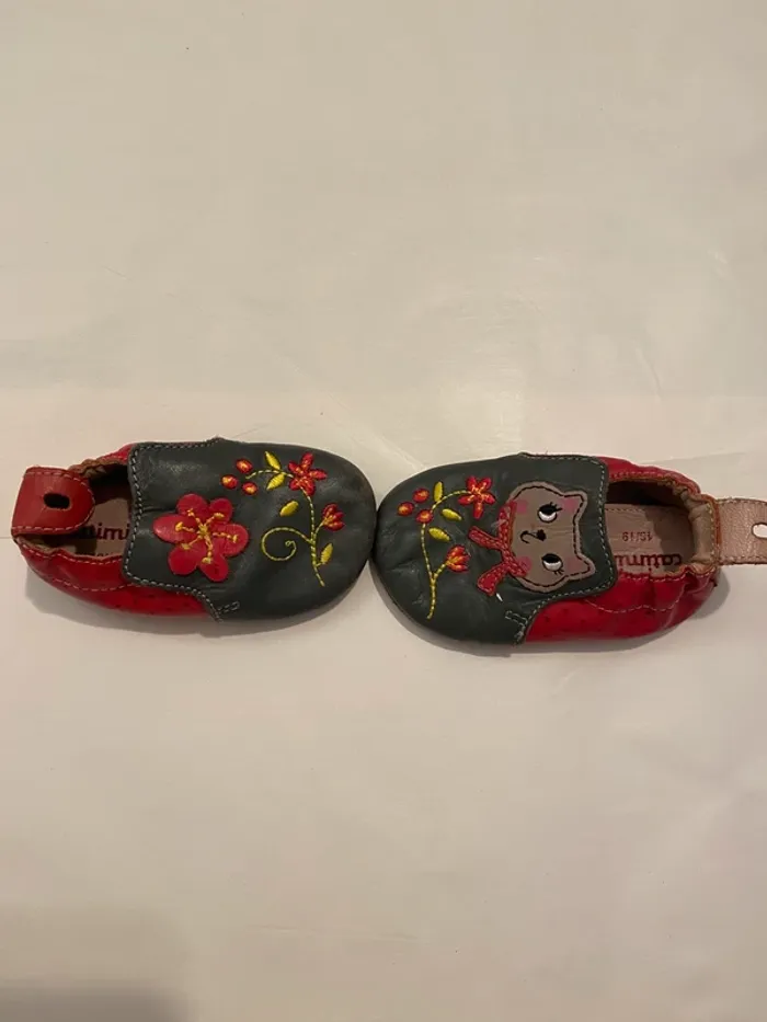 Chaussons bébé fille 18/19 Catimini - photo numéro 2