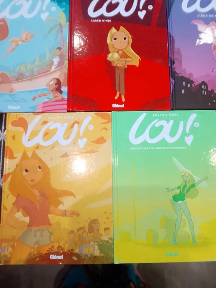 Livre enfant - Lot de 8 BD Lou - photo numéro 4