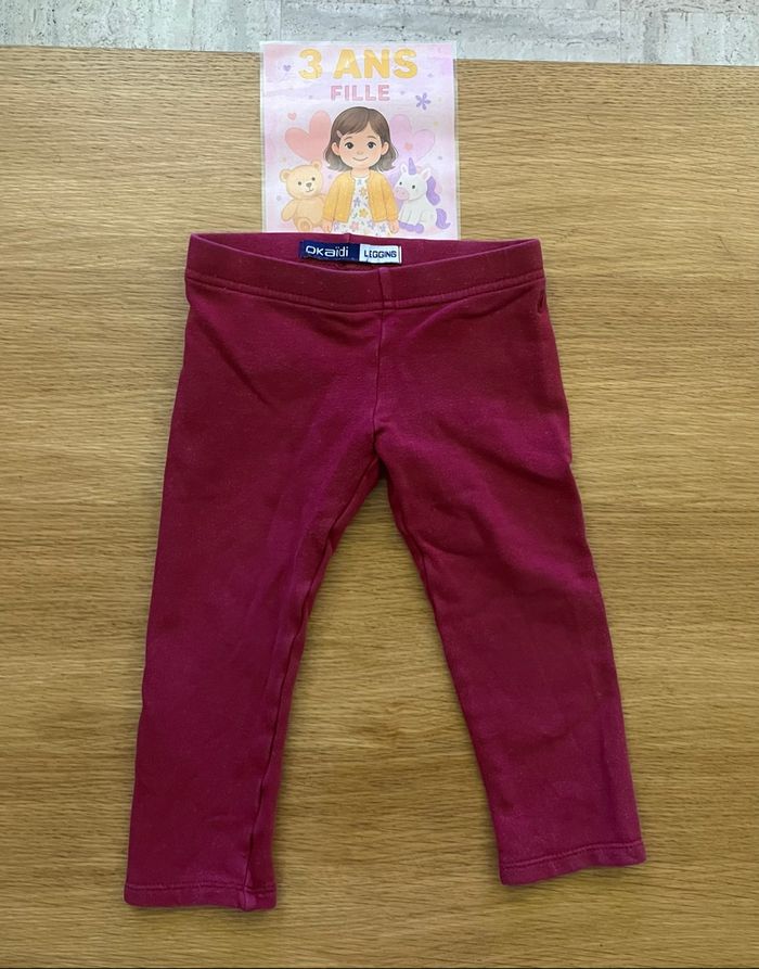 Lot de 4 leggings - photo numéro 3