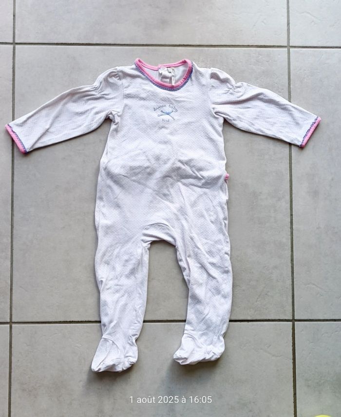 Lot de 2 pyjamas légers fille - 24 mois - photo numéro 2