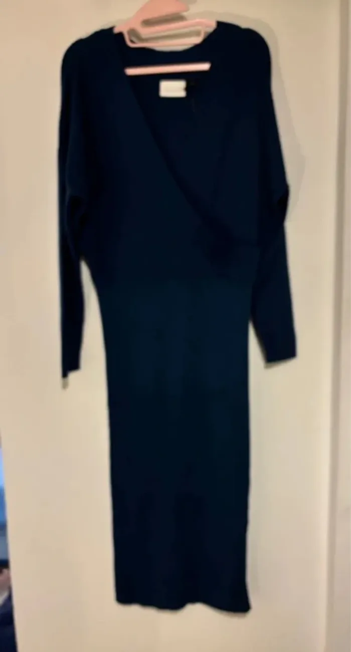 Robe pull bleu canard La City 💙 taille L – neuve - photo numéro 4