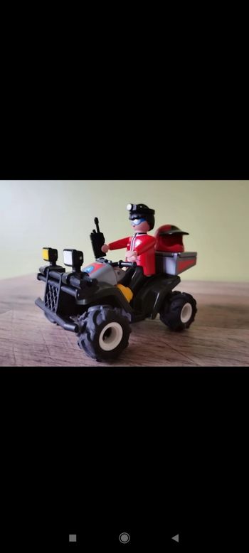 Quad secours montagne playmobil
