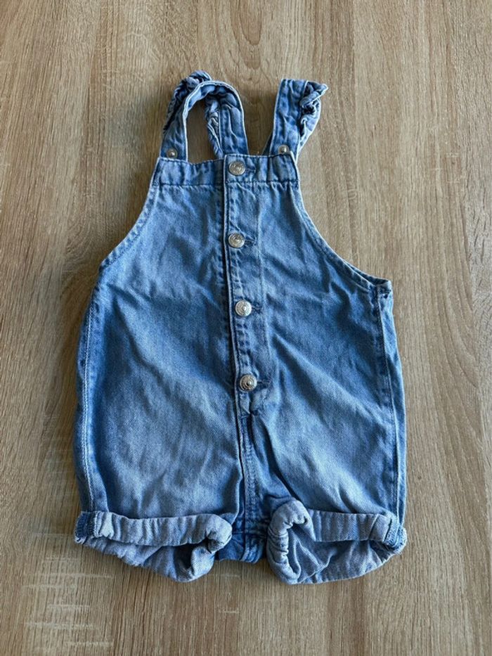 Combi short jean