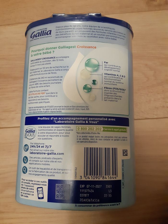 Lait galliagest 3 - photo numéro 3