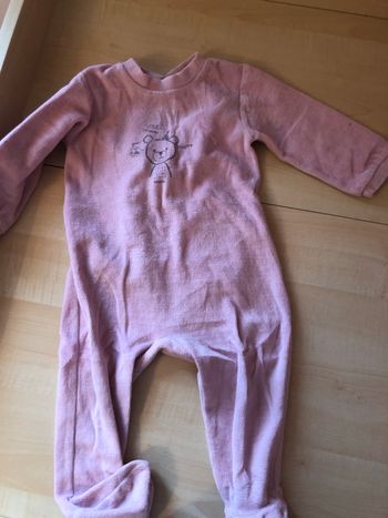 Pyjama fille 12 mois velours