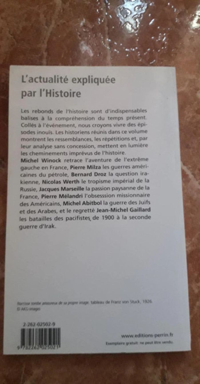 Livre / L'actualité expliquée par l'Histoire. - photo numéro 2