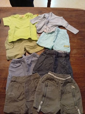 Lot de 8 pièces taille 3 mois