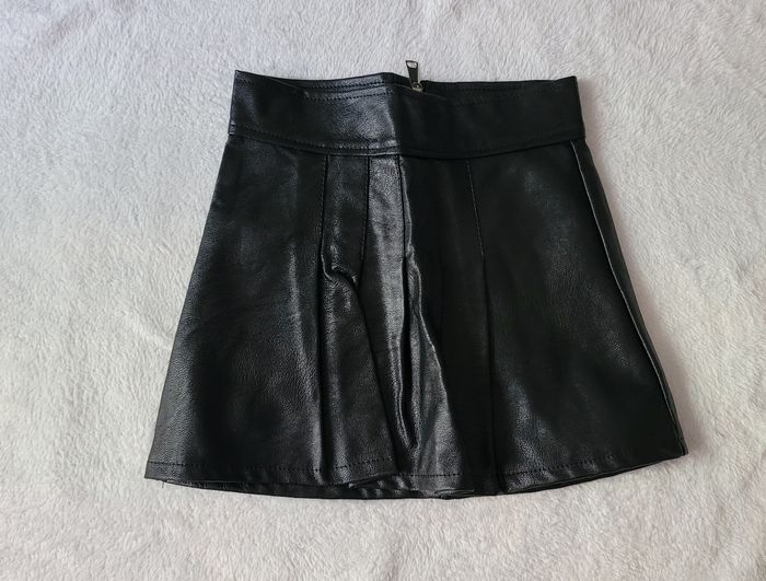 Jupe simili cuir