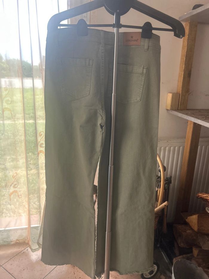Jean jambes larges kaki Grungemama - photo numéro 2