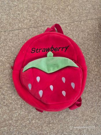 Sac fraise 