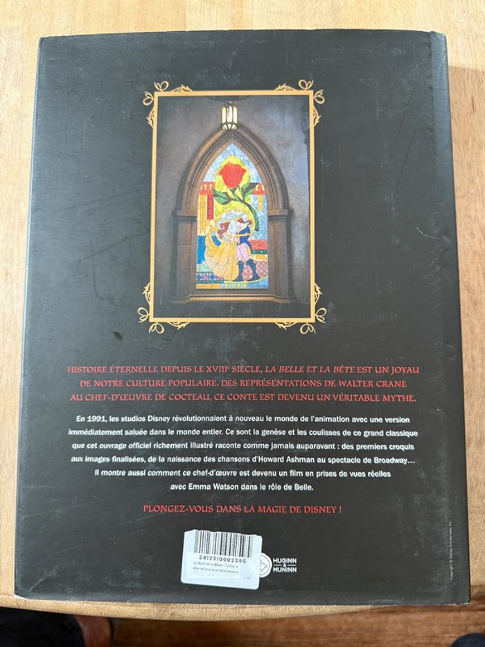 Grand livre rare Disney La Belle et la Bête - L’Histoire éternelle d’un chef d’œuvre Charles Solomon - photo numéro 2