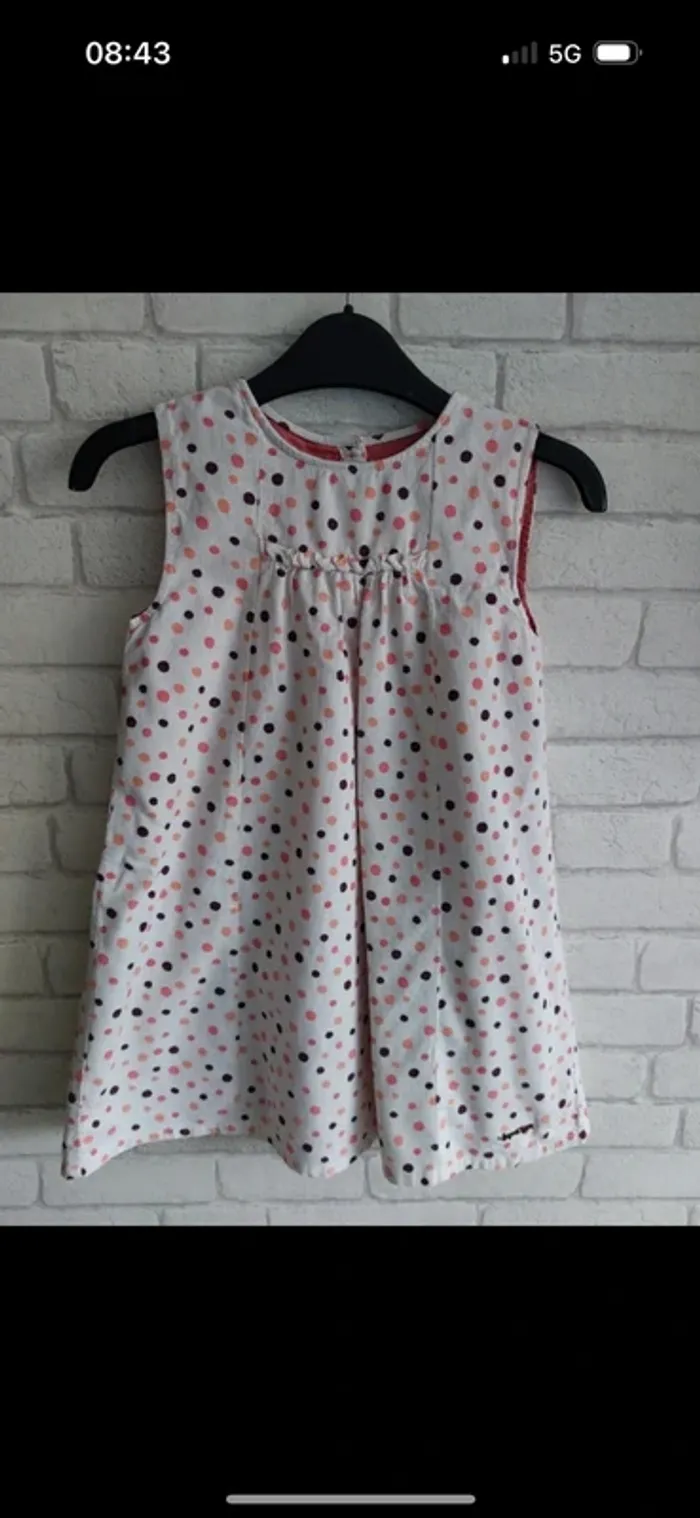 Robe en velours Sergent Major taille 7 ans