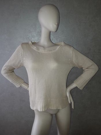 pull en maille anglaise kiabi taille 40