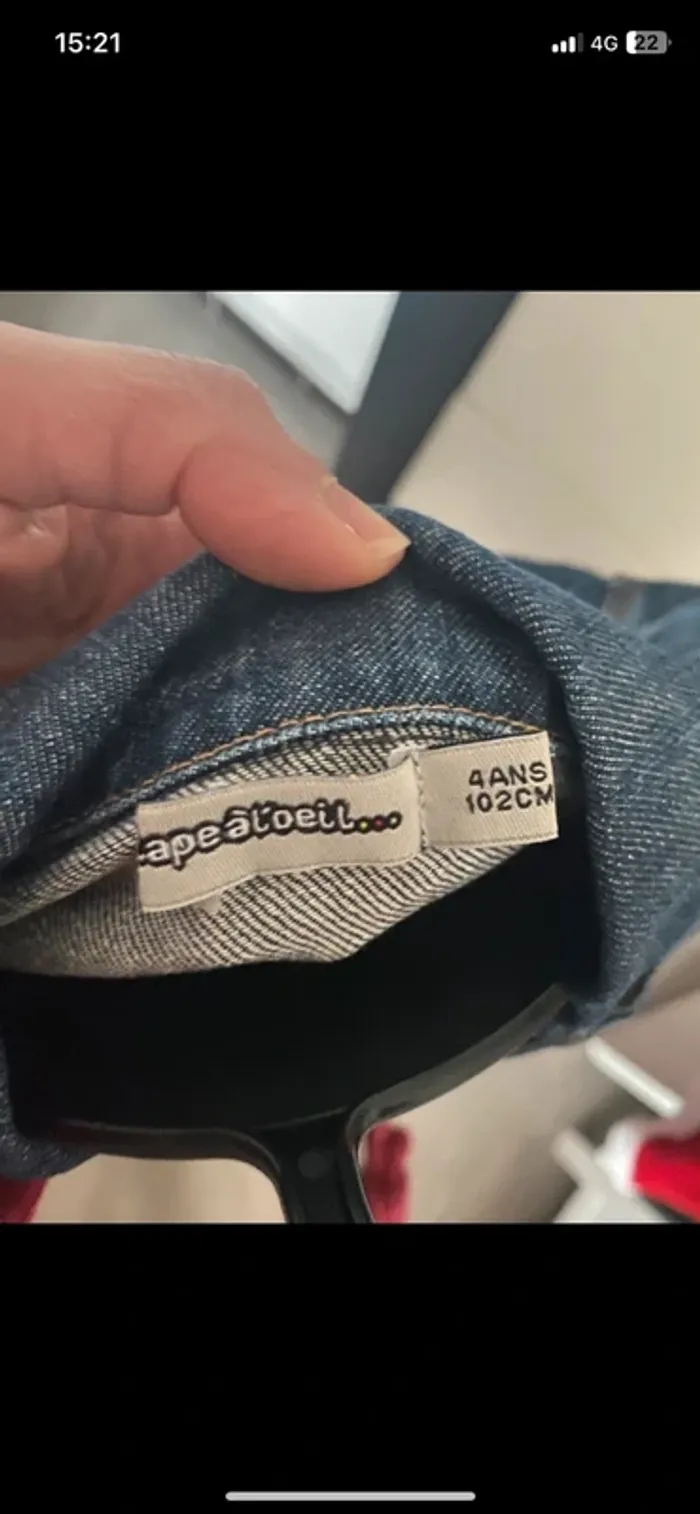 Veste en jean - photo numéro 2