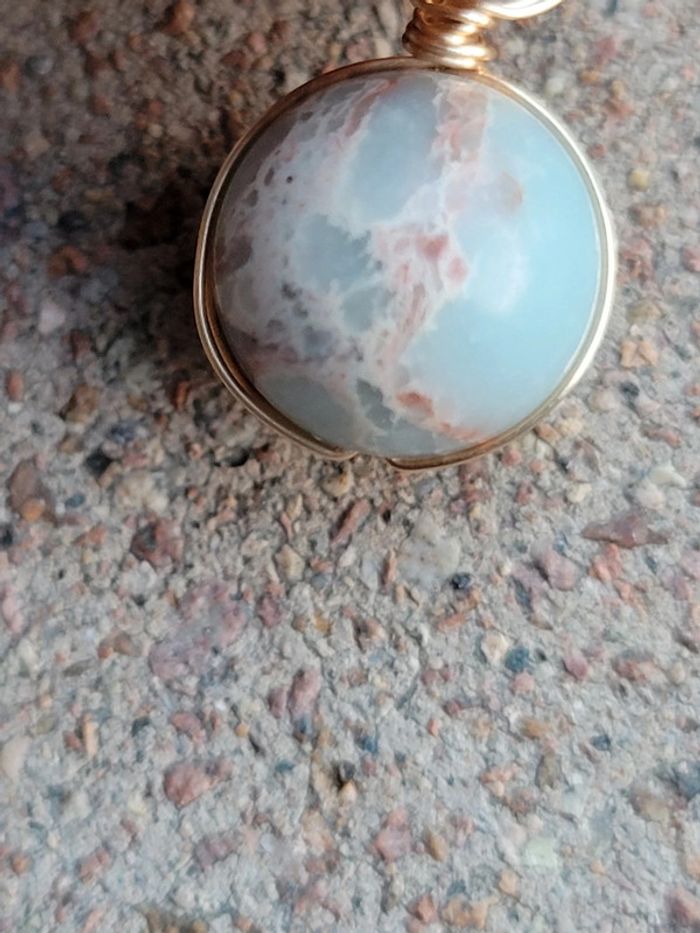 Collier pierre empereurs naturelle en acier inoxydable - photo numéro 8