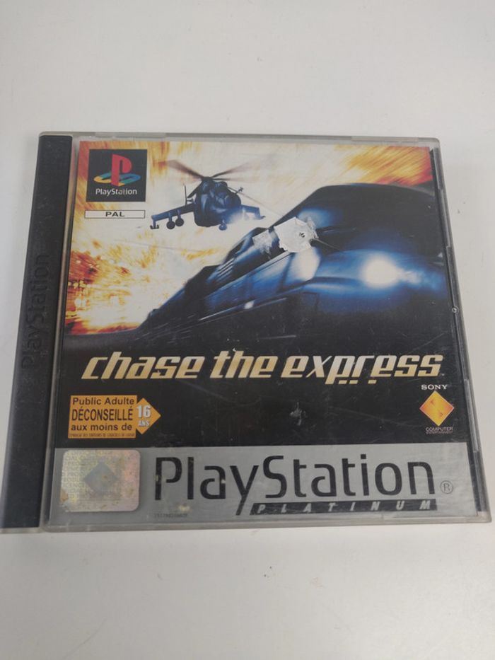 Playstation Chase the Express - Platinium - French PAL - 2 disques - sans notice