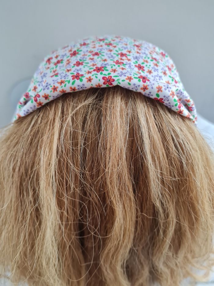 Bandeau fichu fleuri - photo numéro 3
