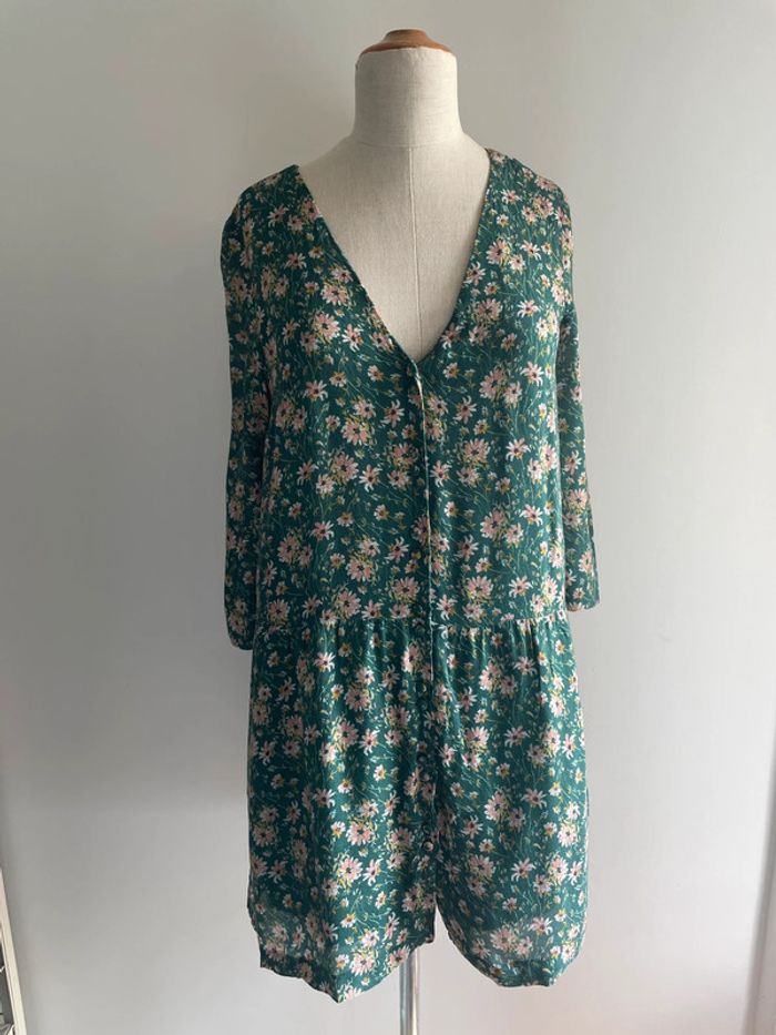 Robe Sézane verte - photo numéro 2