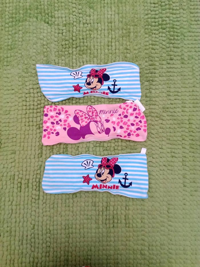 Lot de 3 bandeaux serre terre fille