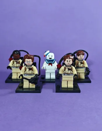 Ghostbusters - lot de 5 mini figurines au format Lego