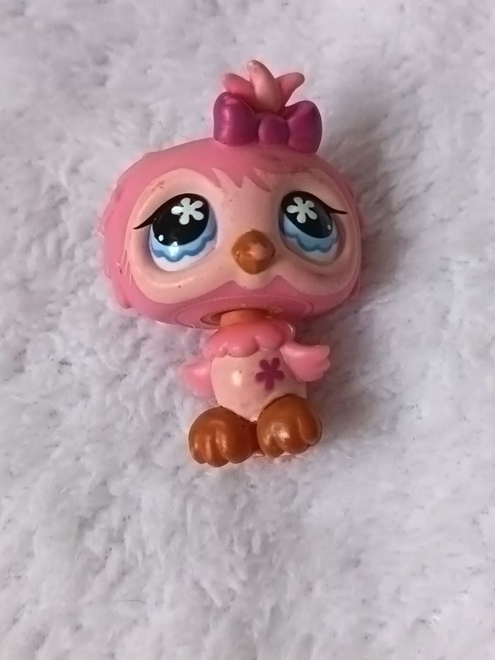 Figurine petshop hibou 496 hasbro 2007