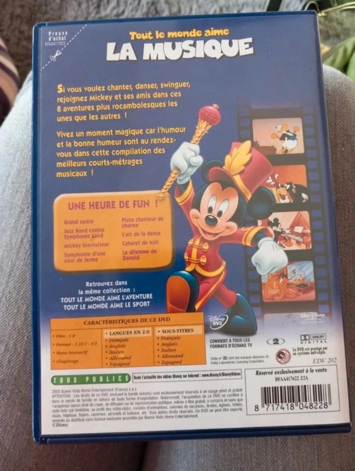 Dvd Tout le monde aime la musique - photo numéro 2