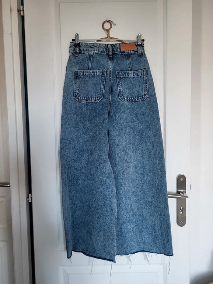 Jean culotte coupe large modèle Caroline Mango taille 32 - photo numéro 5
