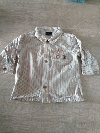 Chemise manches longues Sergent Major garçon 6 mois