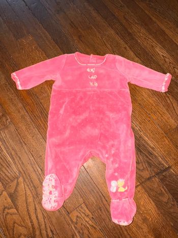 Pyjama velour sergent major 3 mois