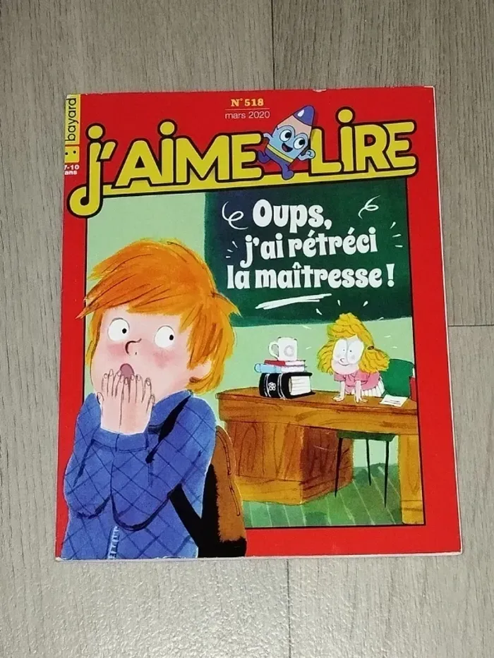 Lot de 8 magazines J’aime lire année 2019-20 L050 - photo numéro 9