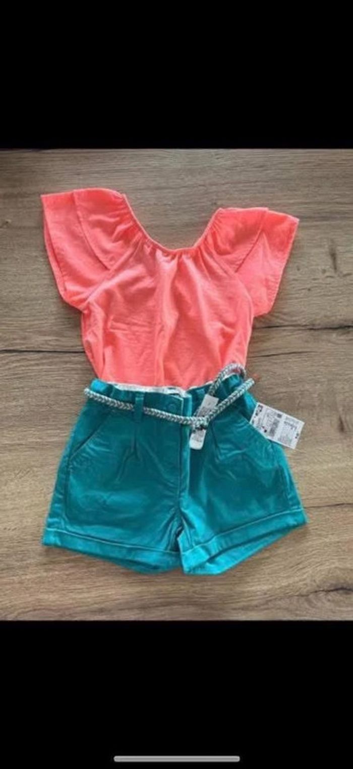 Ensemble Kiabi comme neuf fille 4 ans été - photo numéro 6