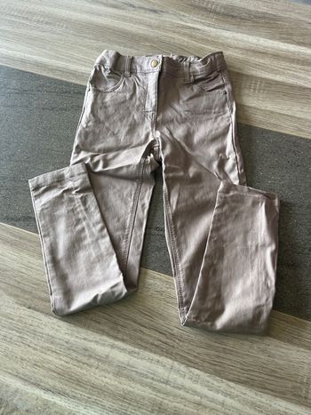 Pantalon effet cuire 