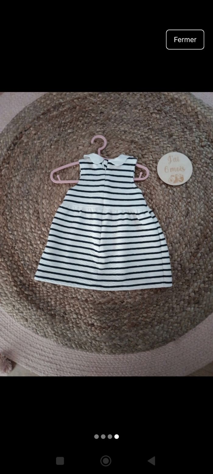 Robe fille 6 mois - photo numéro 4