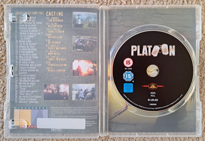 💿 DVD : Platoon - photo numéro 2