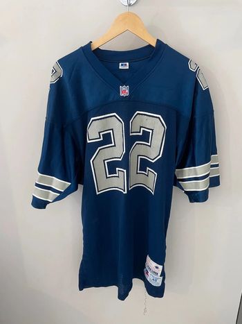 Maillot NFL made in USA 🇺🇸 Smith Dallas Cowboys 90s Russell Athletic