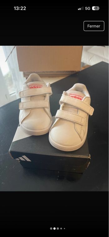 Basket adidas fille 19 