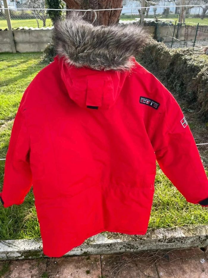 Blouson XXL rouge geographical norway - photo numéro 2