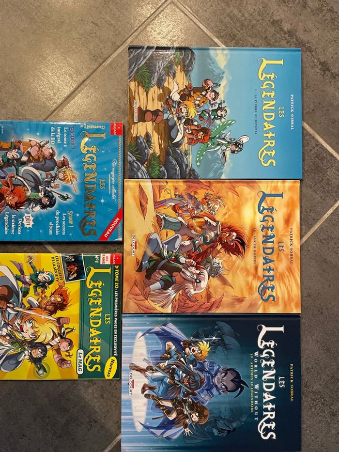 Lot bande dessinées les légendaires - photo numéro 2