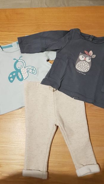 Ensemble fille 6 mois