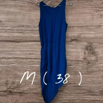 Robe longue bleue - Taille M