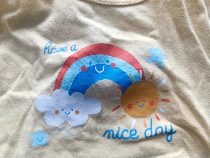 Lot de 2 t shirt 6 mois - photo numéro 5
