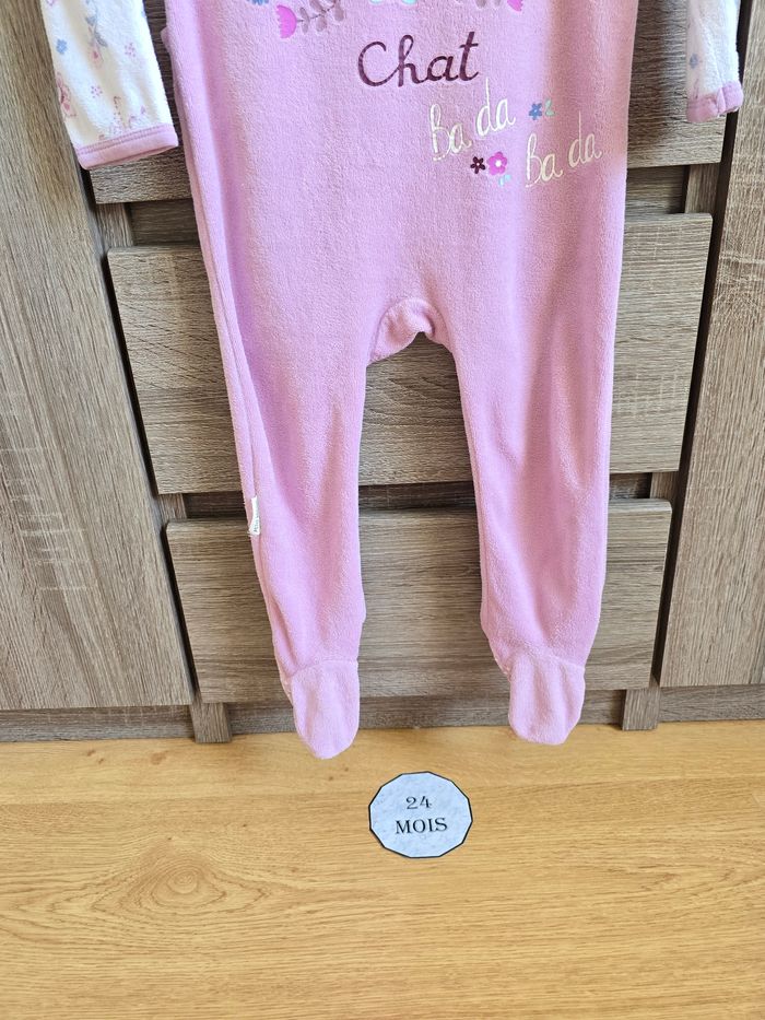 Vêtement Bébé Fille - Pyjama - Petit Béguin - 18 mois 86 cm - photo numéro 5