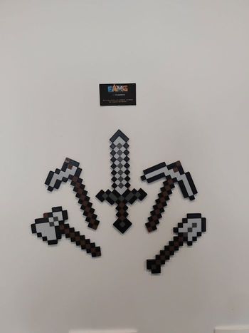 Lot d'accessoires minecraft 