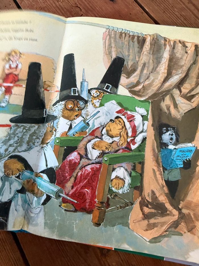 État moyen - Livre Caroline et la Varicelle édition damiers bd album multicolore - photo numéro 8