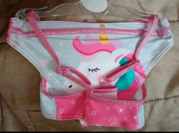 Maillot de bain zaska licorne taille 4 ans - photo numéro 3